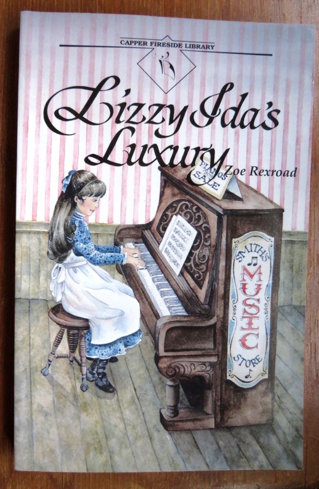 LIZZY IDA’S LUXURY Zoe Rexroad SIGNED 1991 1st Edition Paperback Capper Press