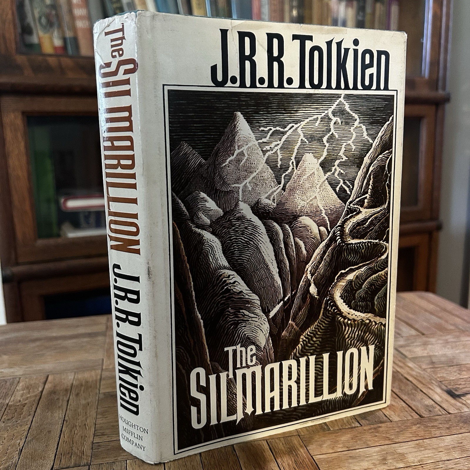 The Silmarillion JRR Tolkien 1977 Hardcover 1st Edition 10th Pr Lord Of The Ring