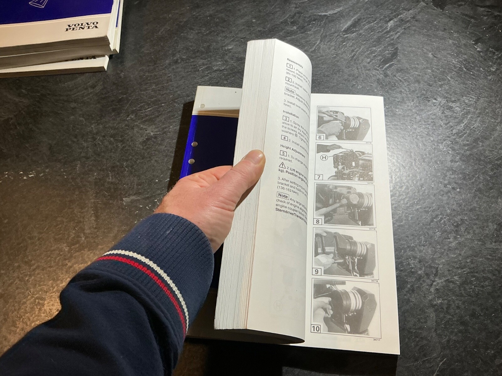 1998 Volvo Penta “BY” Factory Workshop Manual 3.0L, 4.3L, 5.0L, 5.7L, 7.4L, 8.2L