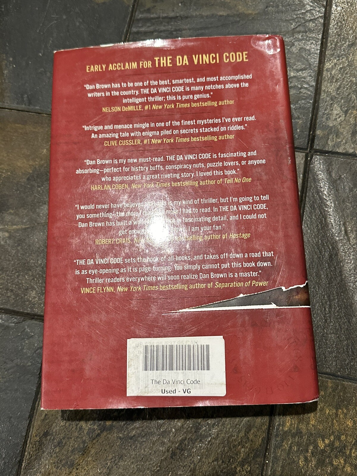 Robert Langdon Ser.: The Da Vinci Code : A Novel by Dan Brown (2003, Hardcover)