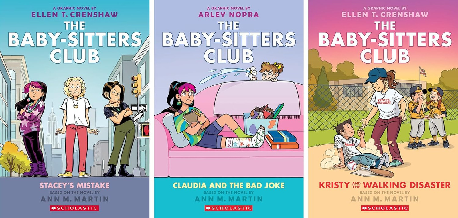 Baby-Sitters Club Graphic Novels (Books 1-19) Series Set (Graphix)
