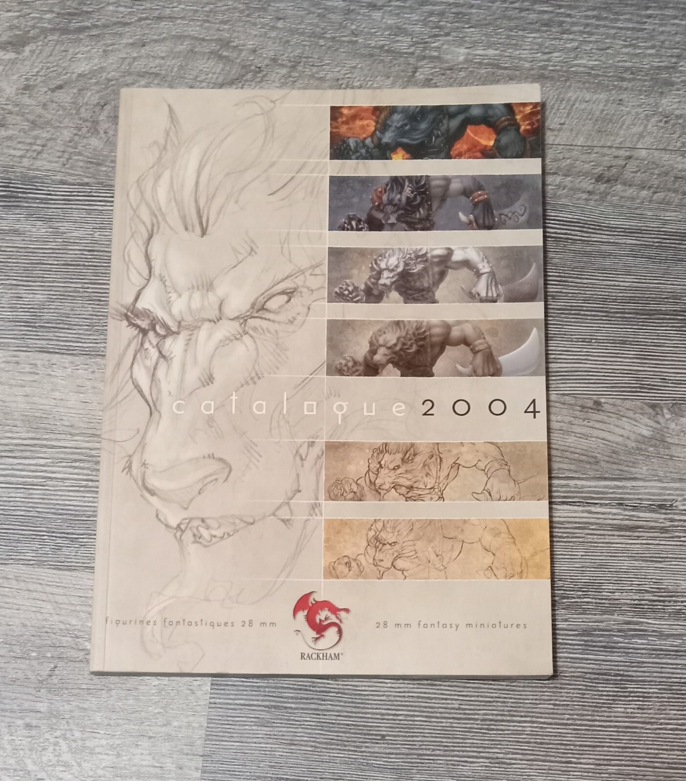Rackham Catalog 2004 Confrontation 28mm Fantasy Miniatures Paperback Very Rare