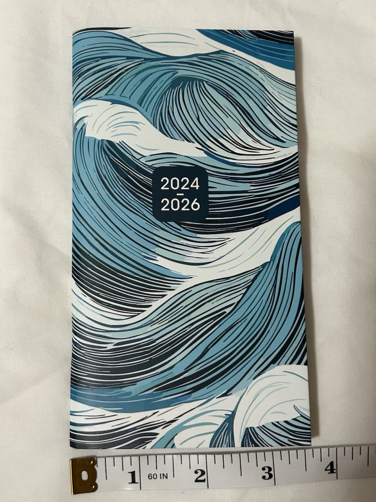 Oceans Swell 2024-2026 Two-Year Pocket Planner, August 2024 – December 2026