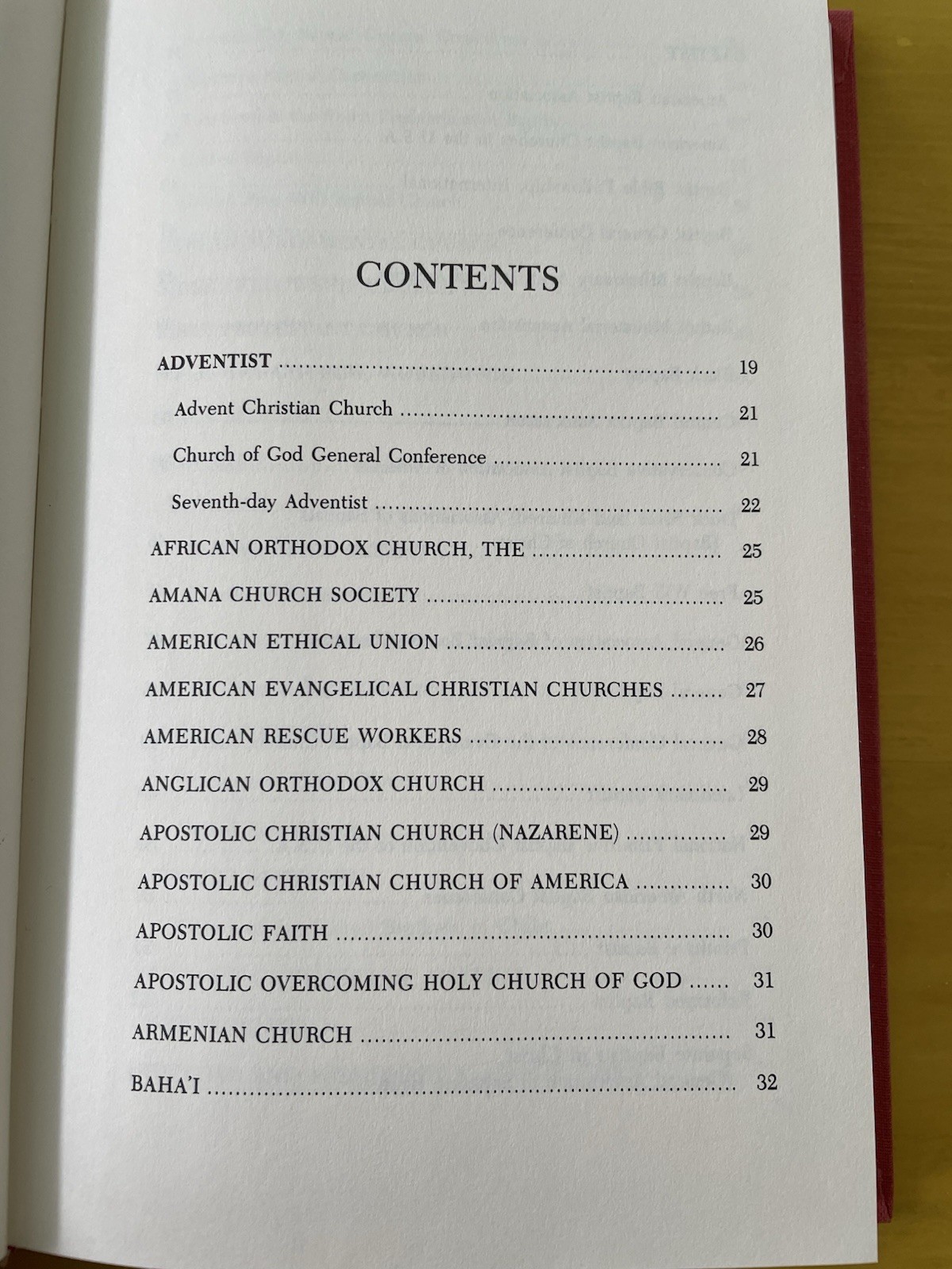 Handbook of Denominations in the United States * New Ninth Edition * Frank Mead