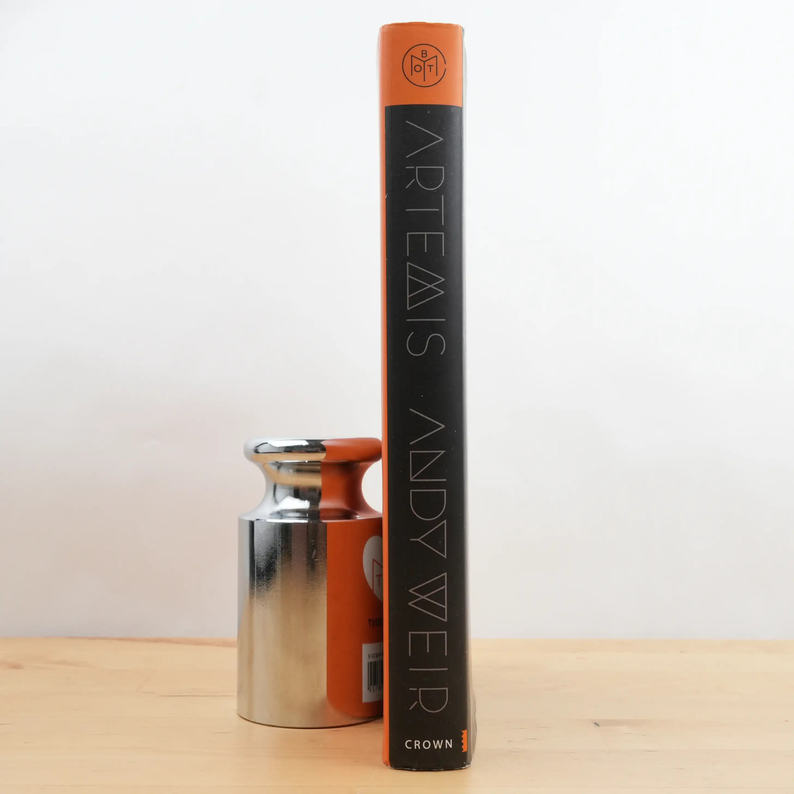 Artemis: A Novel by Andy Weir, BOTMC (Cfrown, 2017) Scifi Hardcover