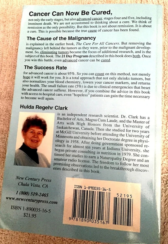 The Cure for All Advanced Cancers :- Paperback