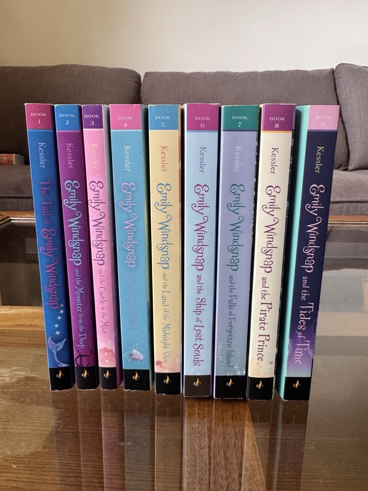 Complete Emily Windsnap Series Books 1-9 Liz Kessler Paperback Lot Candlewick