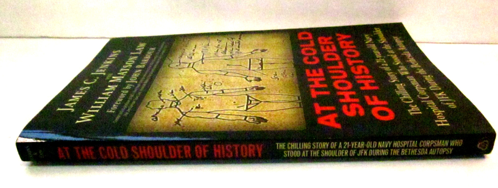 At The Cold Shoulder of History Paperback Book James Jenkins 2018 First Edition