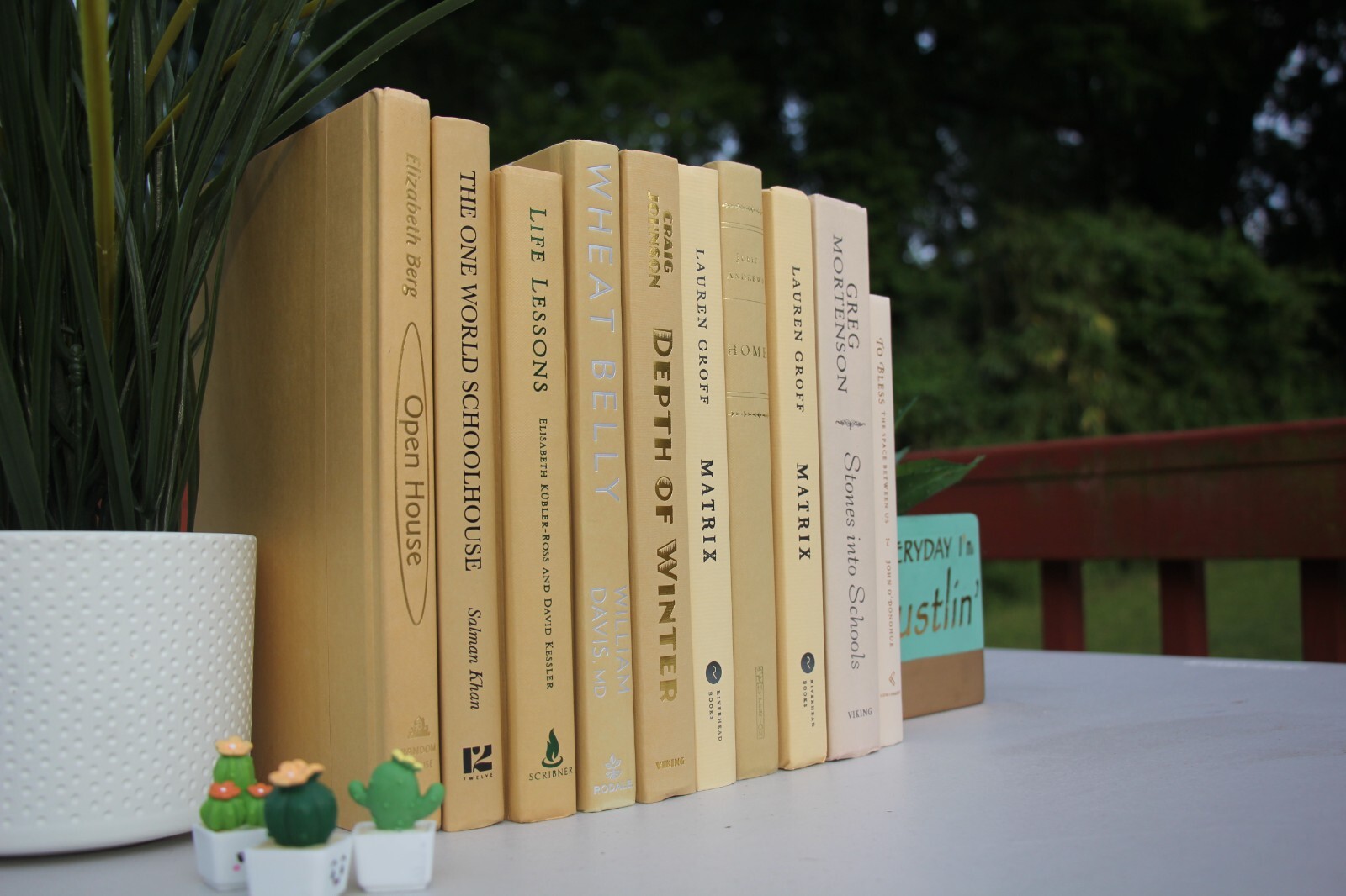 Stack of 6 colorful books for Decoration | Book Decor| Decorative Book set.