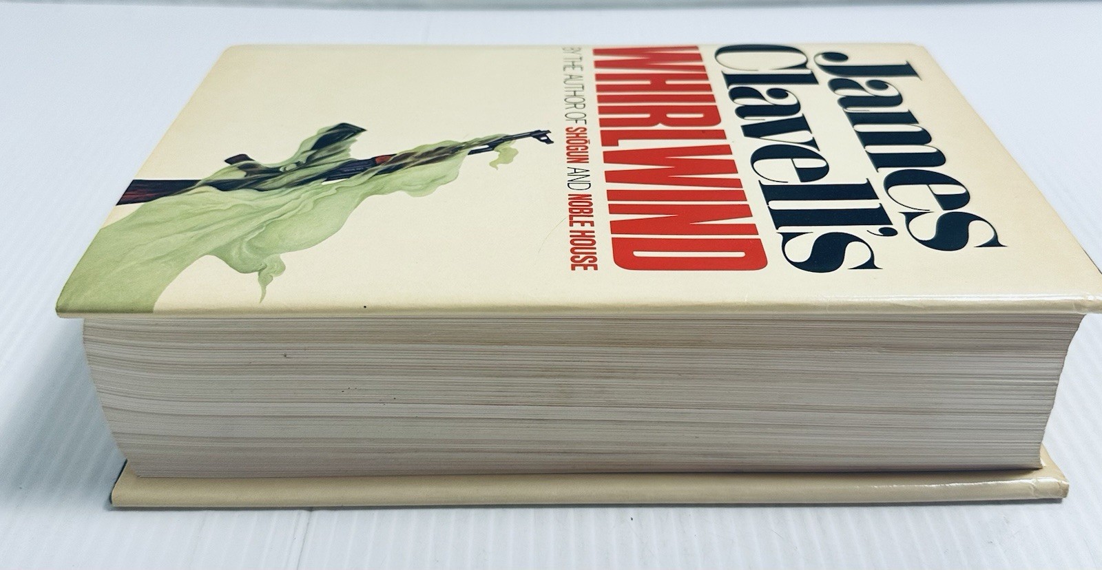 James Clavell Whirlwind 1986 First Edition First Printing Epic Saga Hardcover
