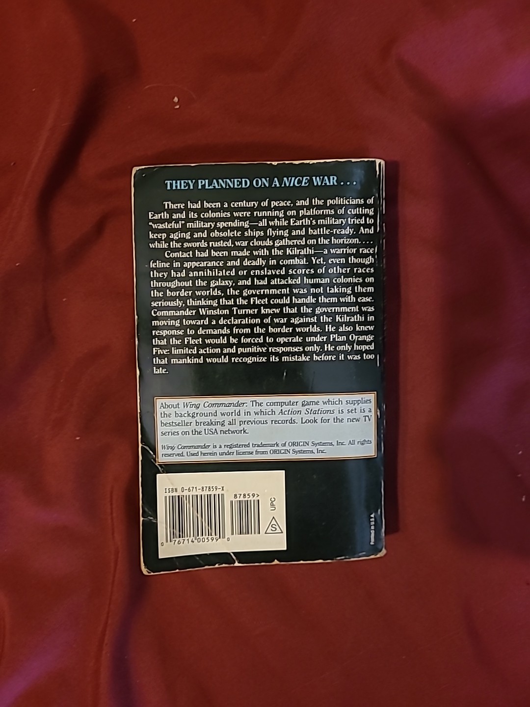 Wing Commander Book Series