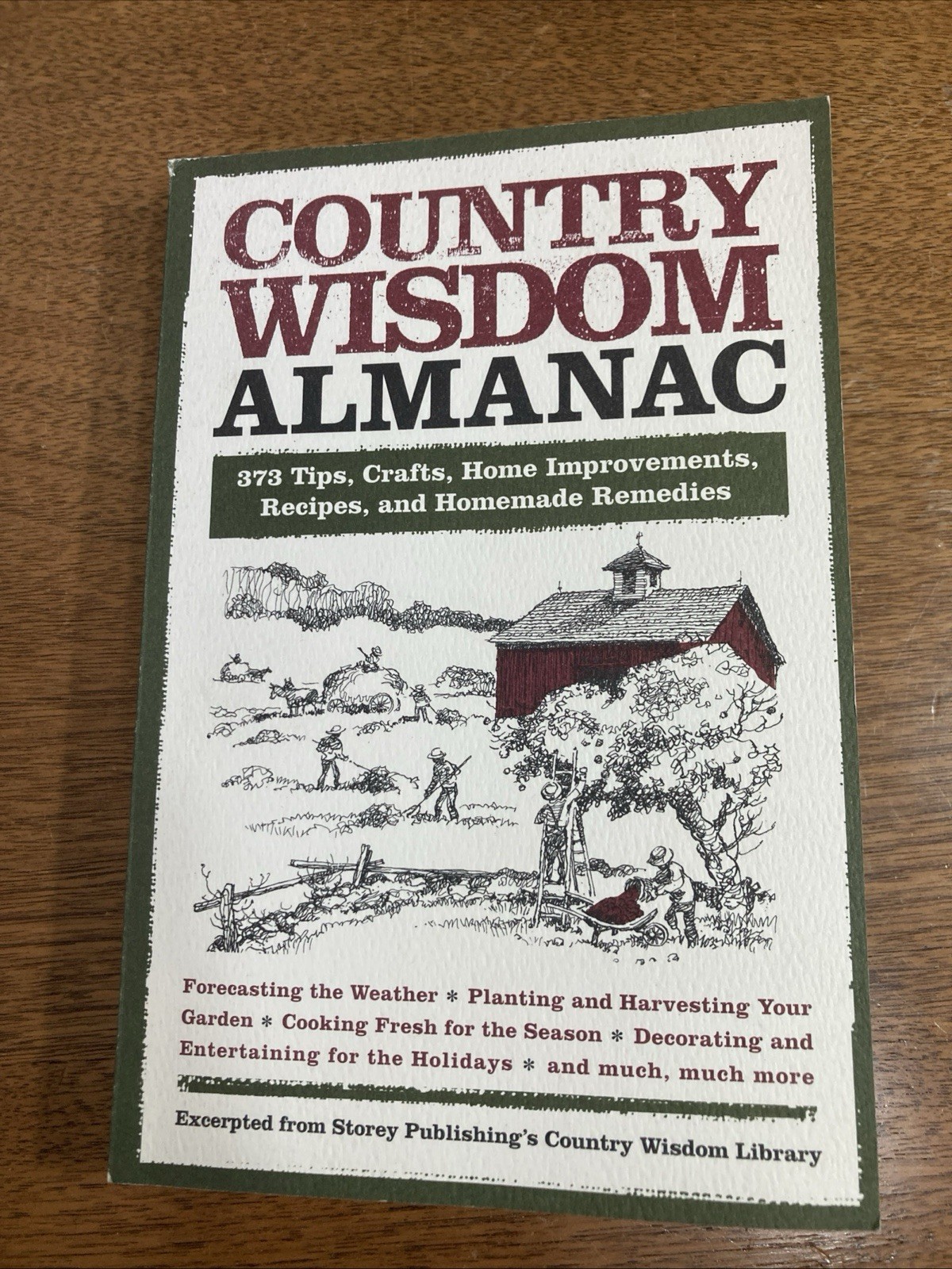 Country Wisdom Almanac : 373 Tips, Crafts, Home Improvements, Recipes… 2008
