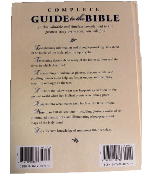 Reader’s Digest Complete Guide to the Bible 0762100737 Brand New