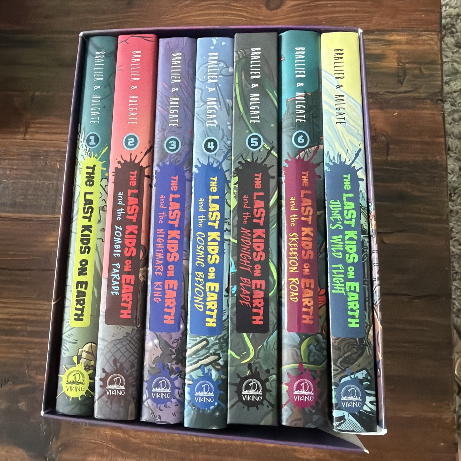 The Last Kids On Earth Massive Monster Books 1-6 HC Max Brallier Netflix