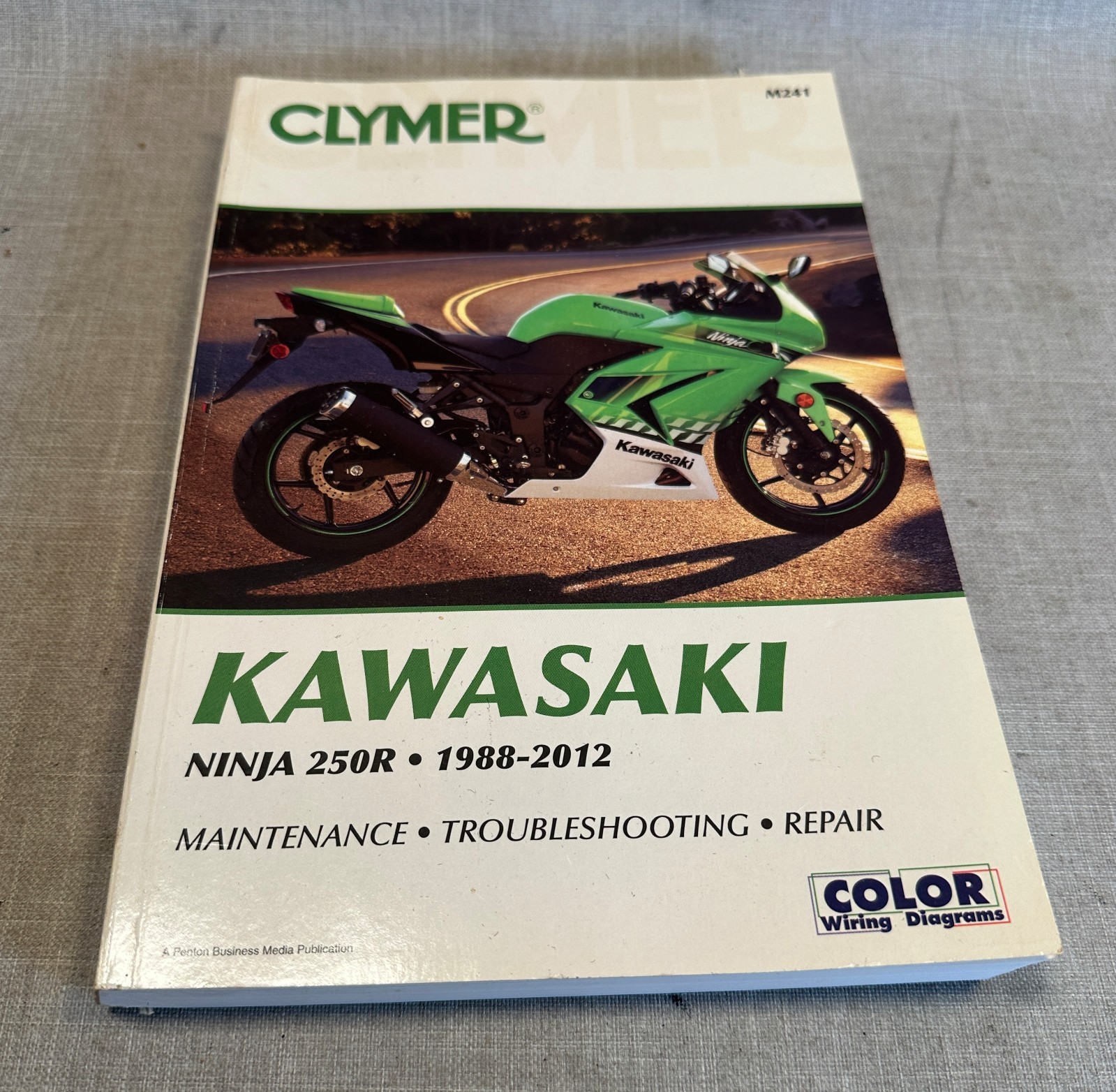 1988-2012 Kawasaki Ninja 250 250R CLYMER REPAIR MANUAL Book no M241