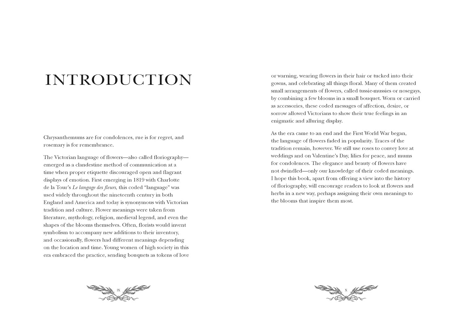 Floriography: An Illustrated Guide to the Victorian Language of Flowers (Volume