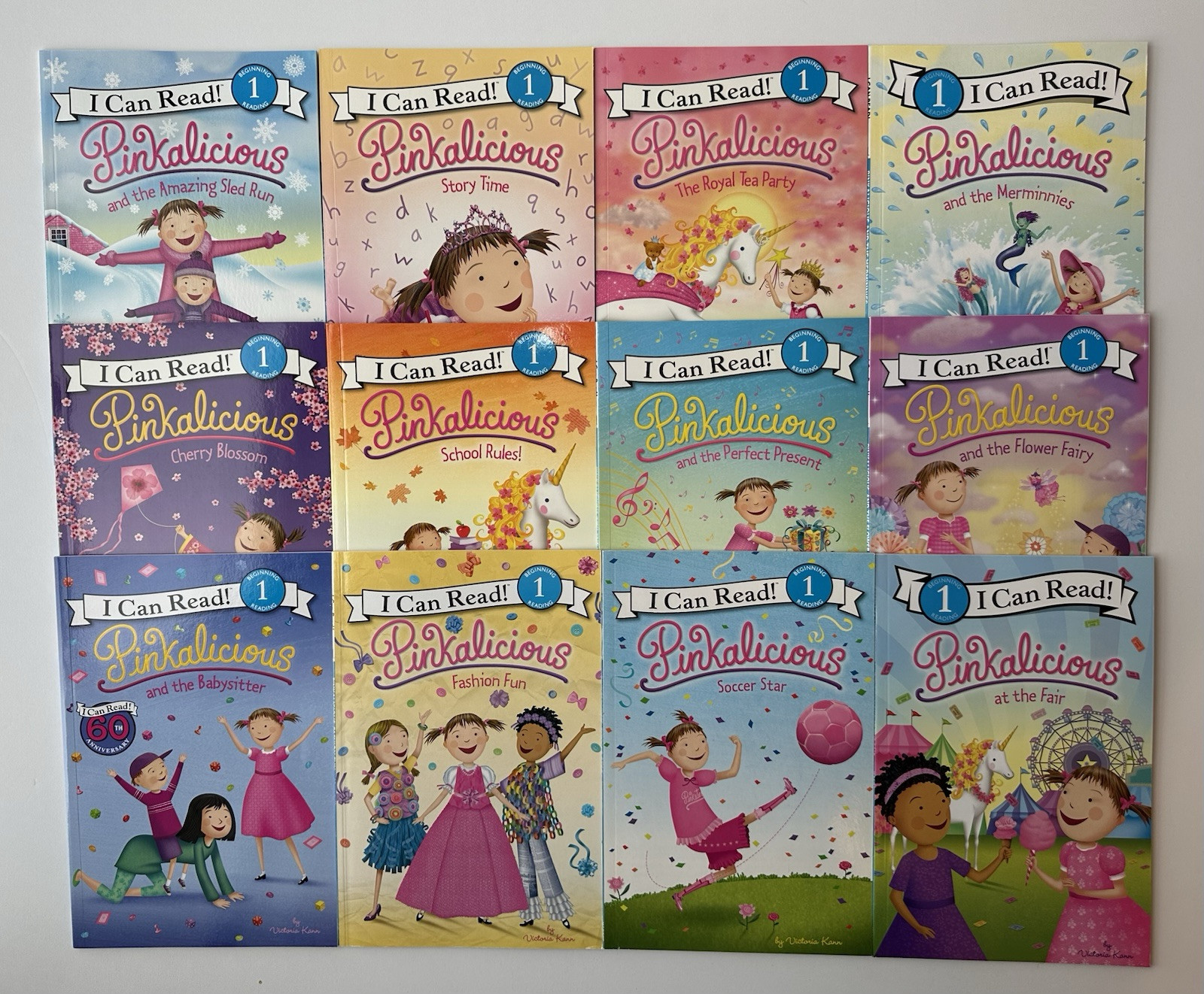 Pinkalicious I Can Read Kids Books Lot 12