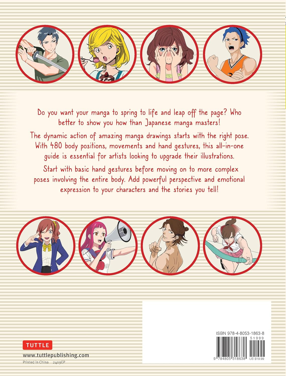 How to Create Manga: Drawing Dynamic Hand & Body Movements: the Ultimate Bible f
