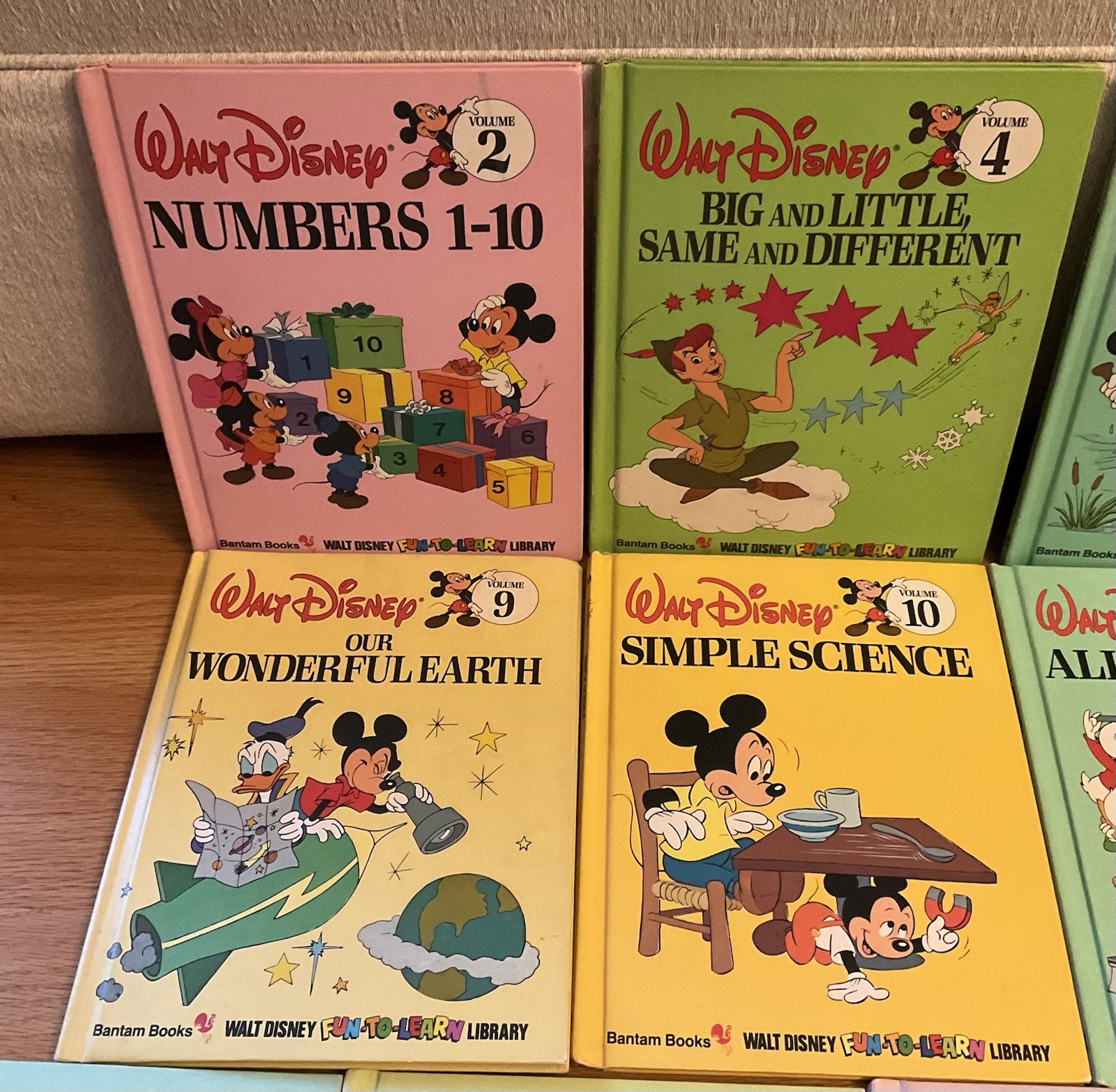 Lot 13 Walt Disney Fun To Learn Library Children’s Books 2, 4, 6, 8-15, 18, 19