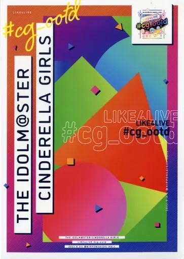 Bandai Namco Idolmaster Cinderella Girls LIKE4LIVE 2022 Concert Pamphlet 74pgs