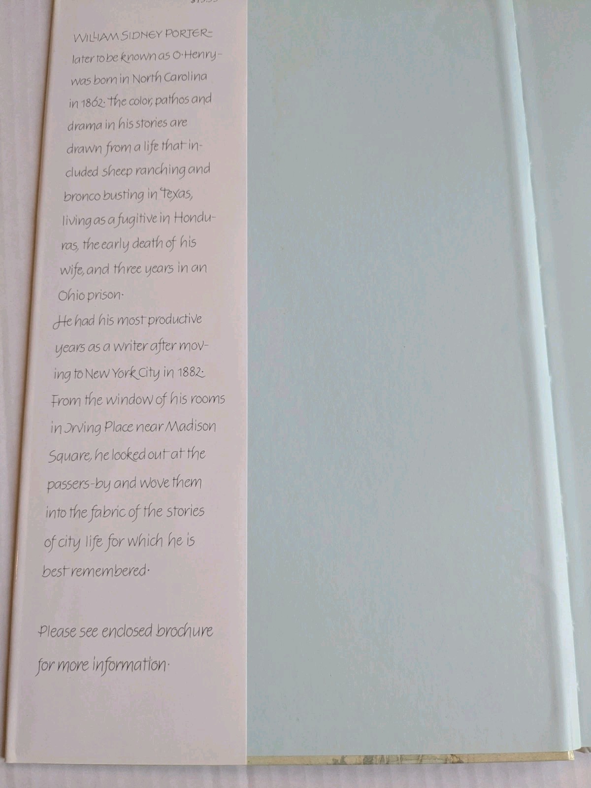 THE GIFT OF THE MAGI by O Henry & Lisbeth Zwerger 1982 HBDJ EXC L1