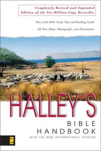Halley’s Bible Handbook with the New International Version – Hardcover – GOOD