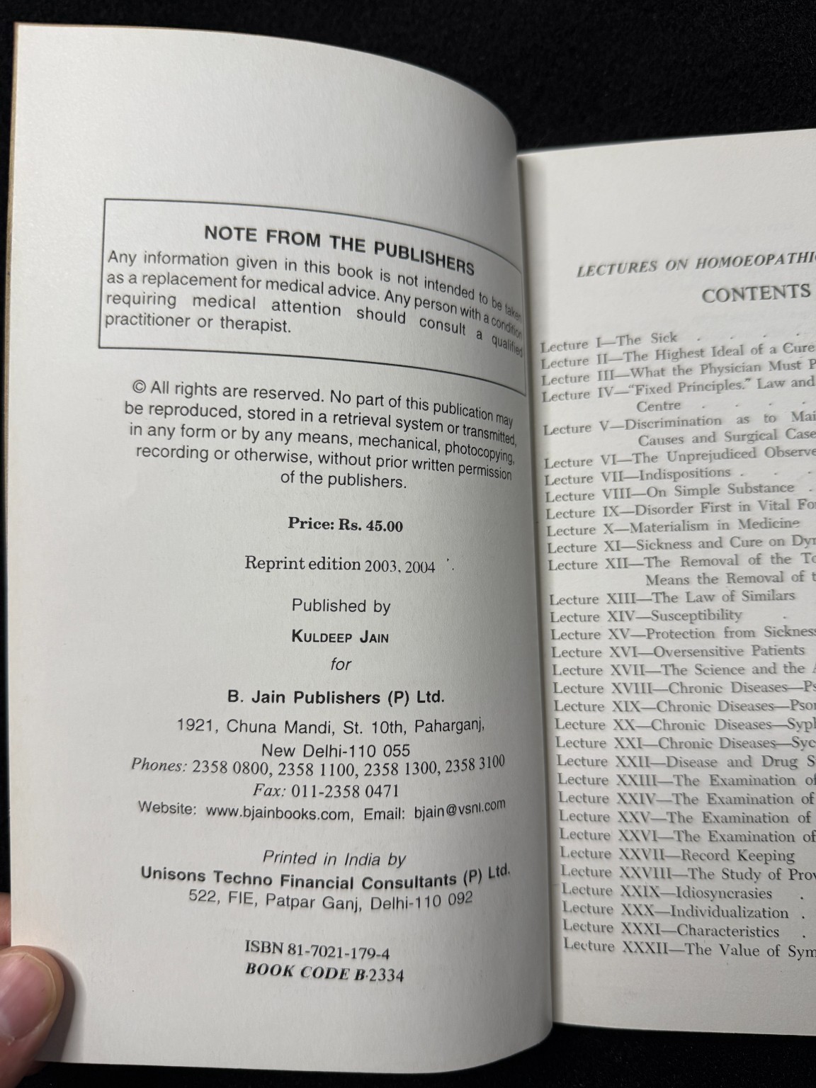 Kent’s Lectures on Homoeopathic Philosophy James Tyler Kent 2003 Homeopathy