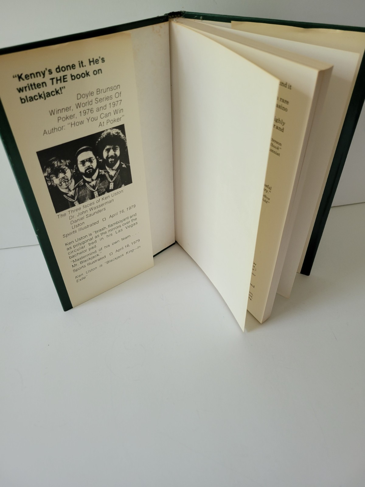 7 Vintage BLACKJACK BOOKS by K. Uston, Thorp, Wong, Griffin ,Newman, Einstein,