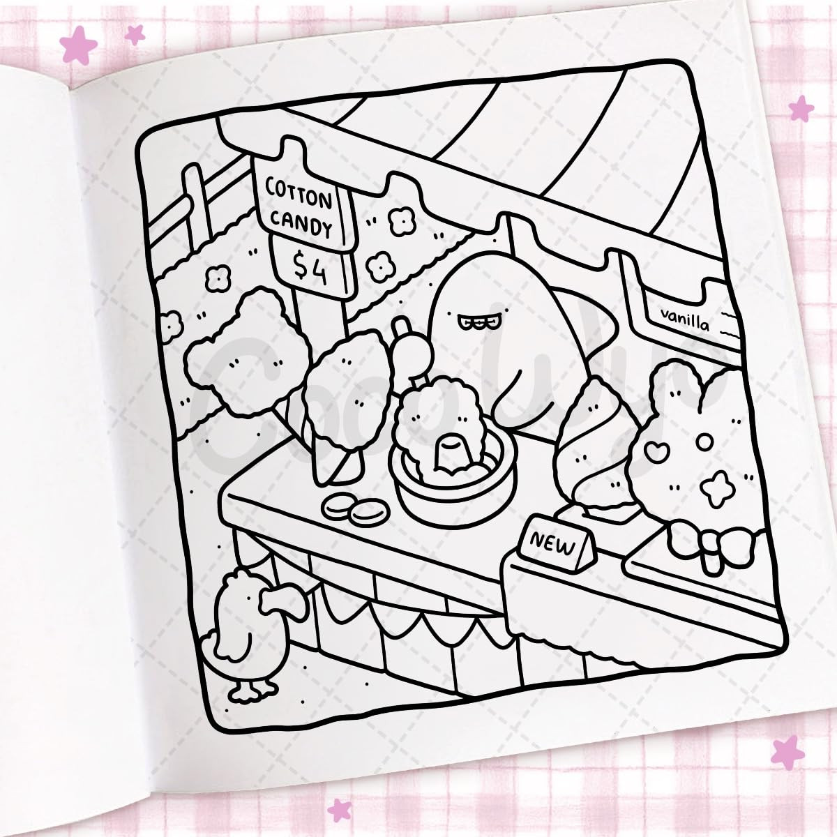 Cozy Days: Coloring Book for and Kids (Cozy Spaces Coloring)