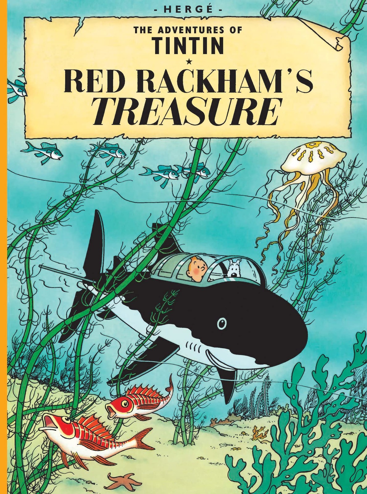 Red Rackham’s Treasure (Adventures of Tintin) by Herge