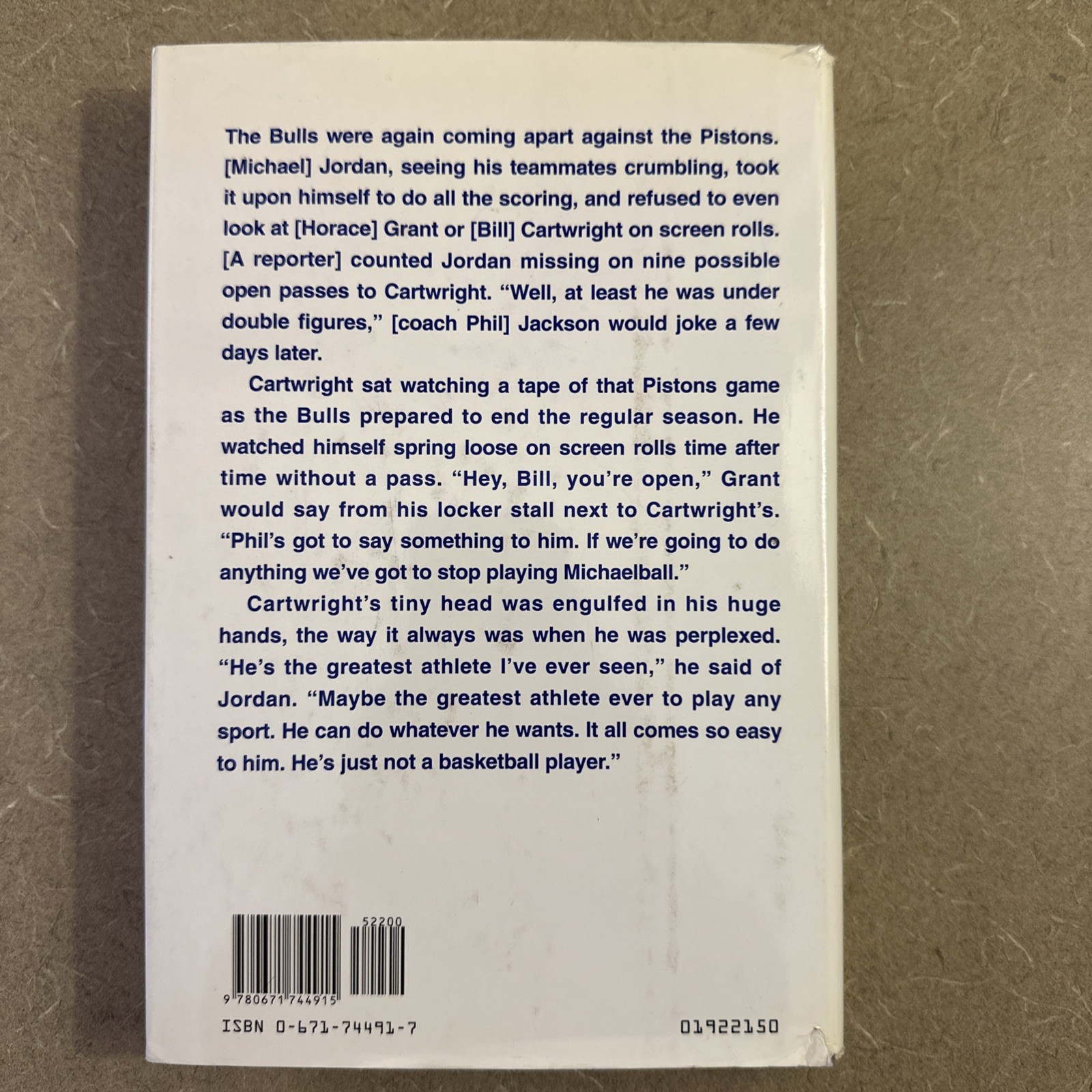 Michael Jordan The Jordan Rules, Miracle Man, Nolan, Ryan, Larry Bird Drive Book