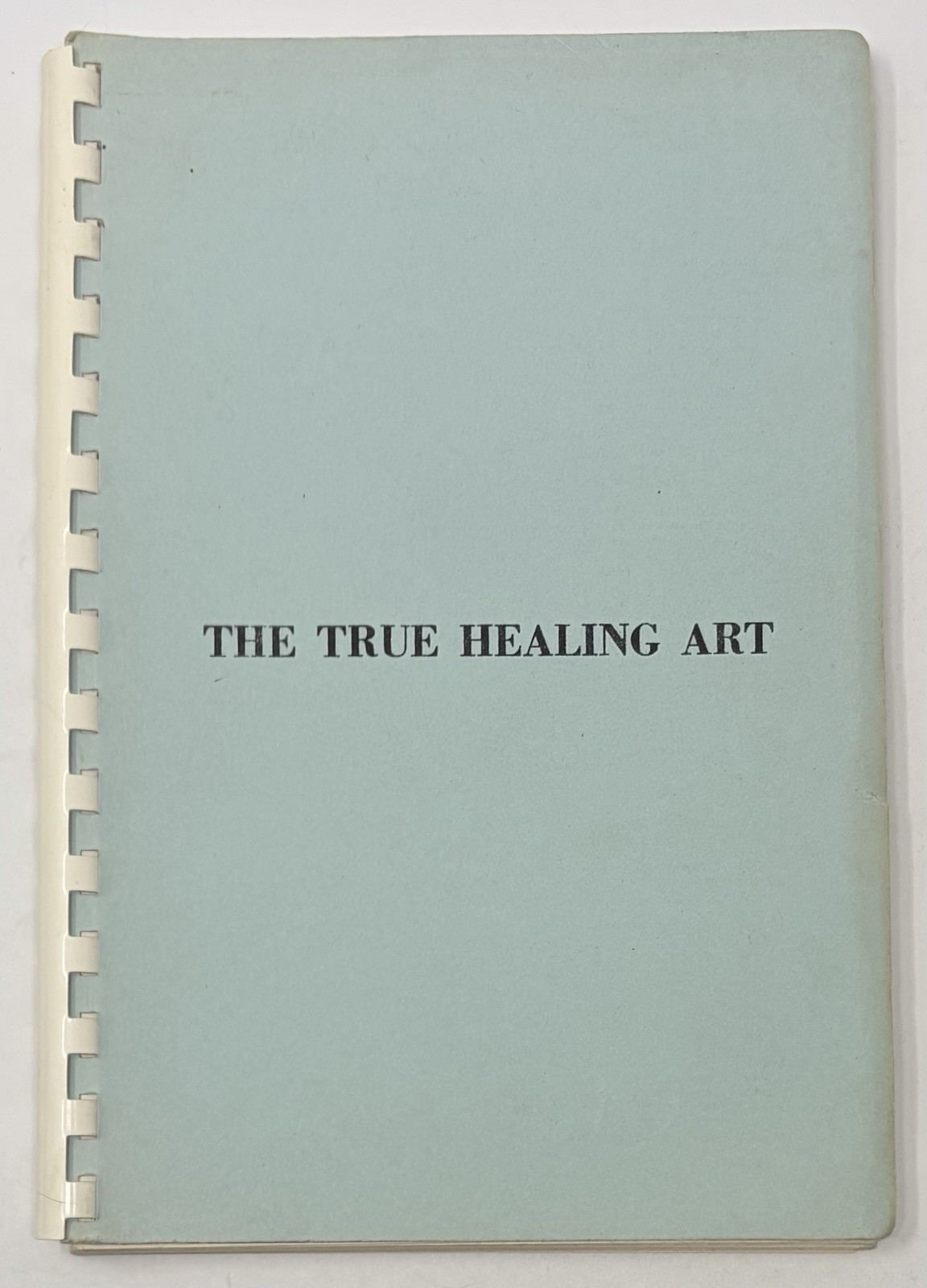 True Healing Art R. T. Trall Lecture Vintage Health Research Publication Book