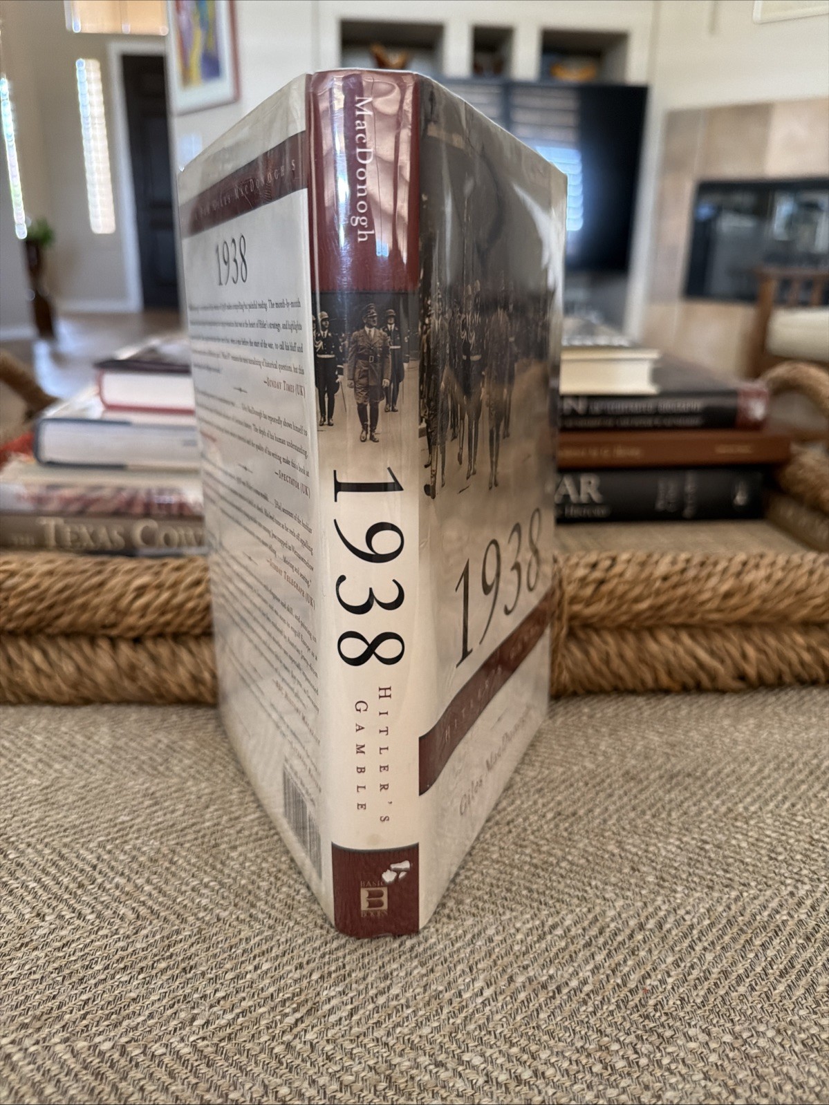 1938 HITLER’S GAMBLE by Giles McDonough 2009 First Ed. HCDJ