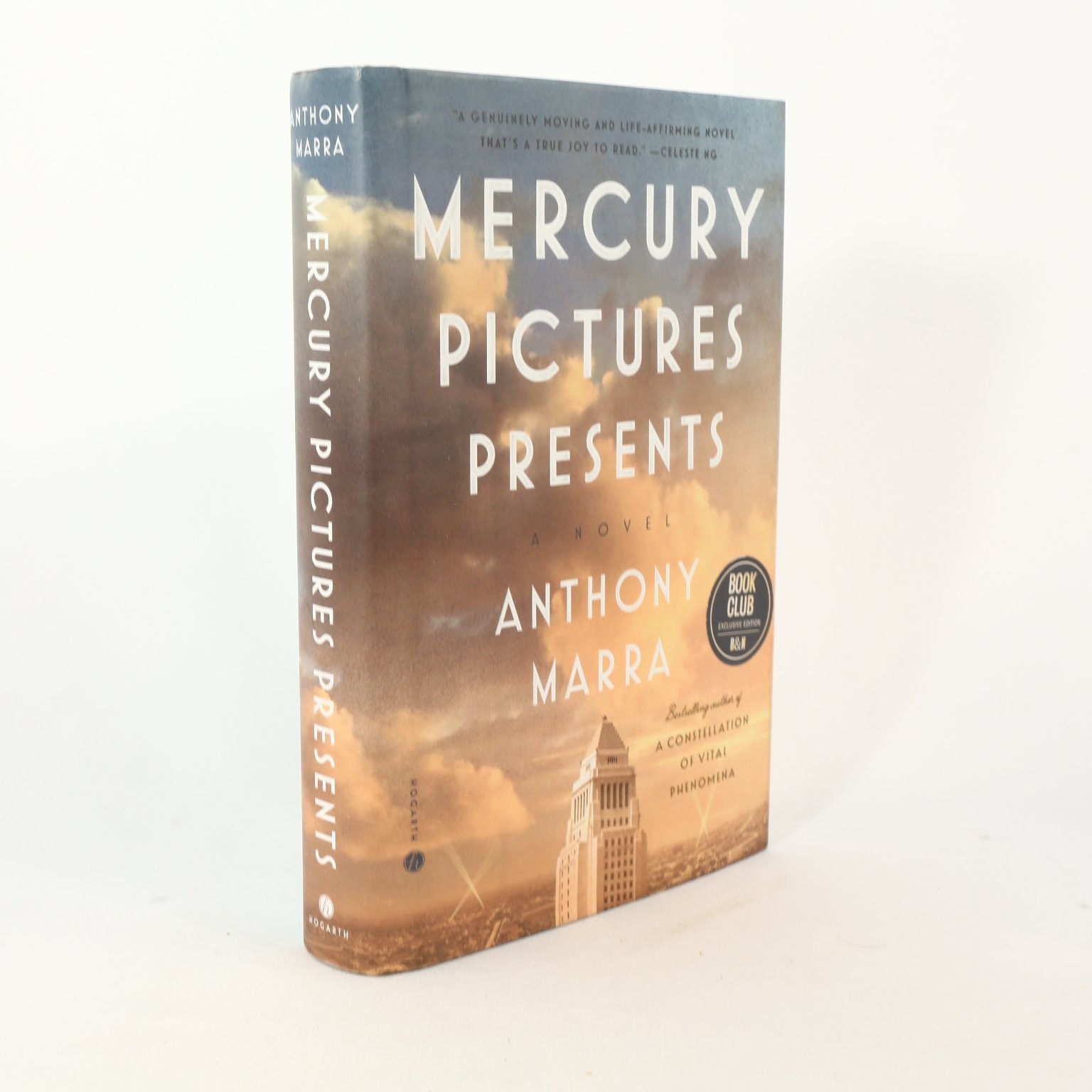 Mercury Pictures Presents Anthony Marra 2022 First Edition Signed Hardcover