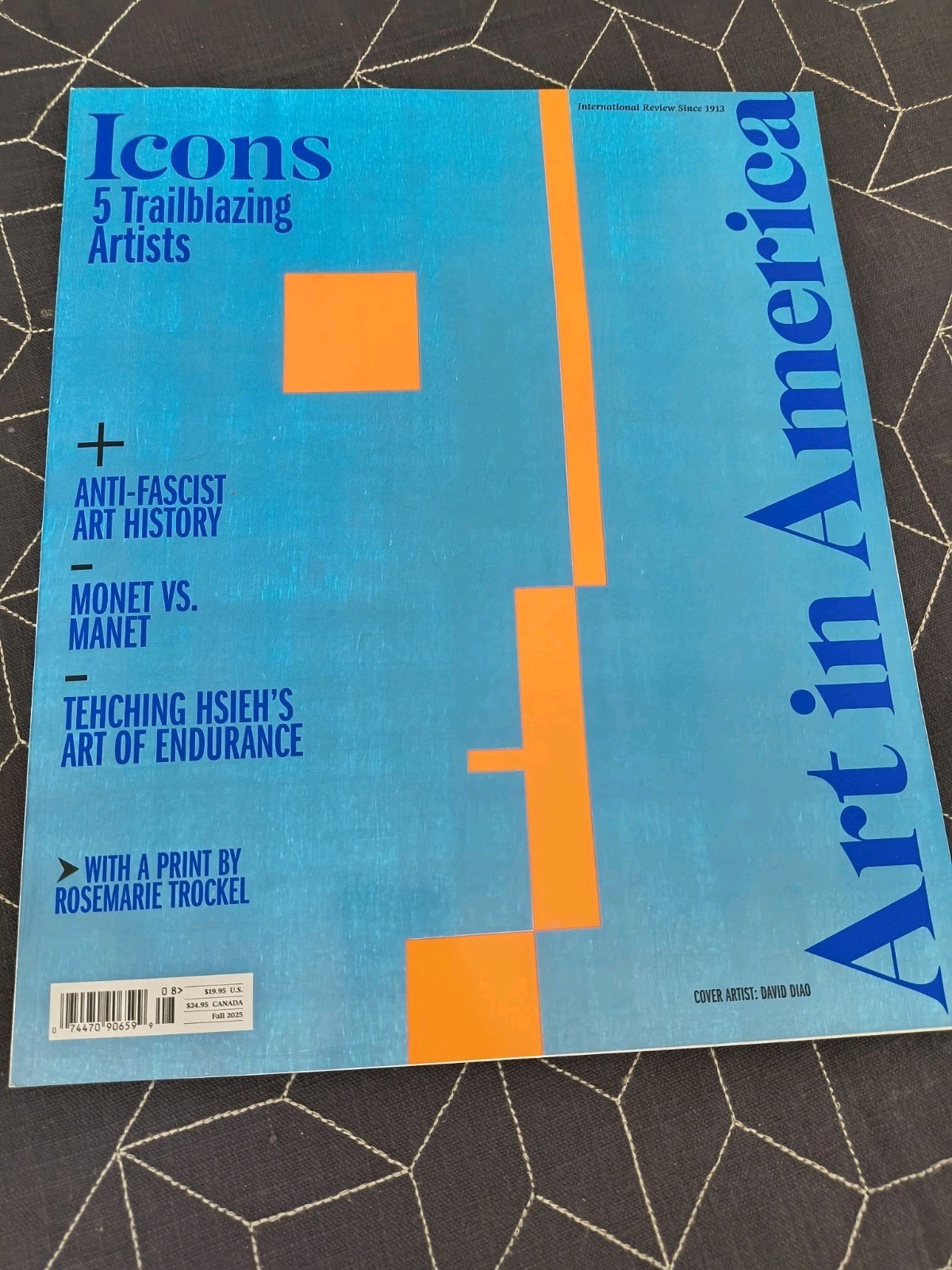 ART IN AMERICA MAGAZINE – Fall 2025 New