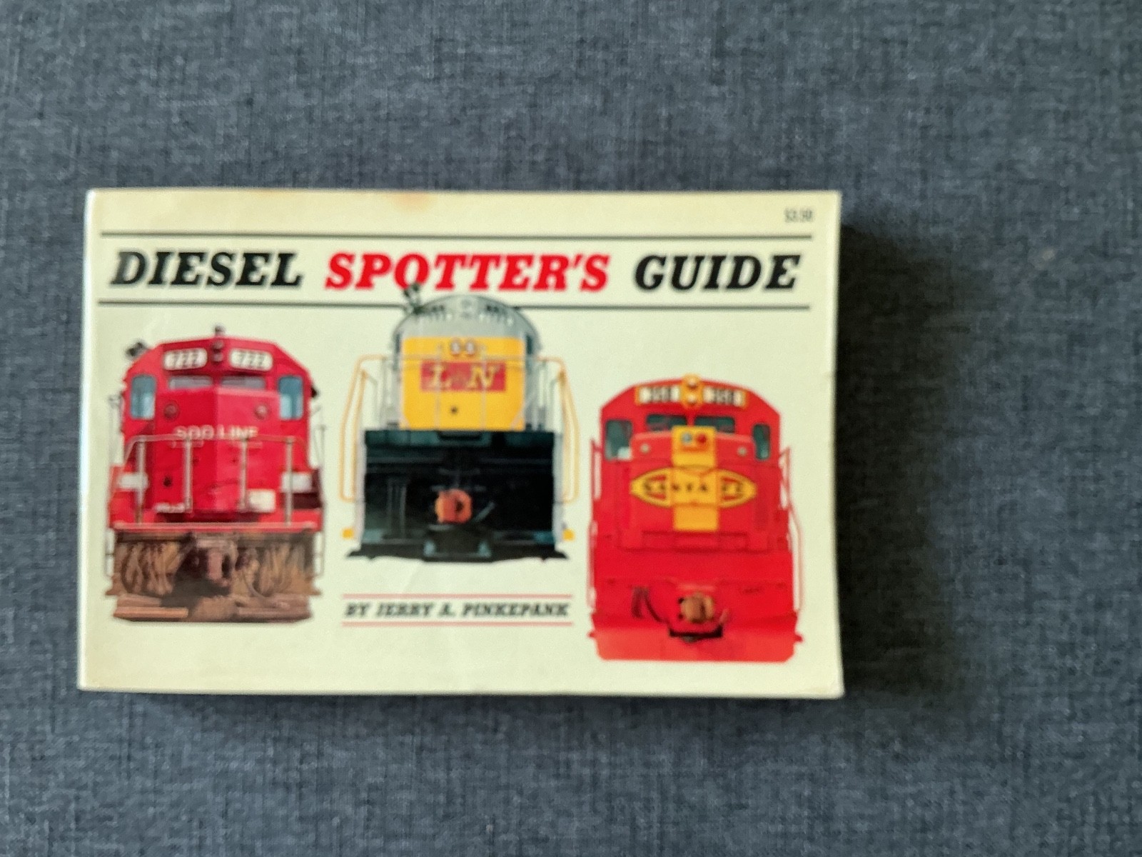 1st Edition Diesel Spotters Guide by Jerry Pinkepank Paperback 1967 Kalmbach