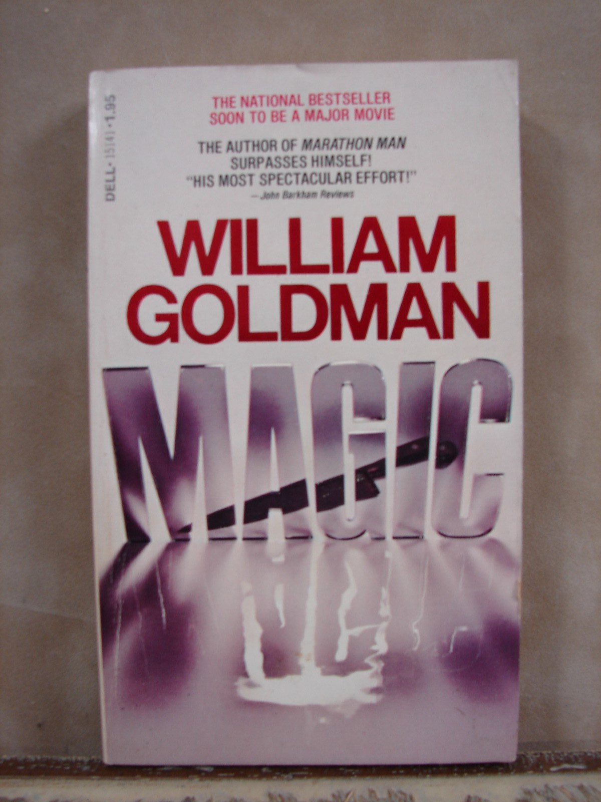 Magic, by William Goldman, Horror, 1977, PB 1032
