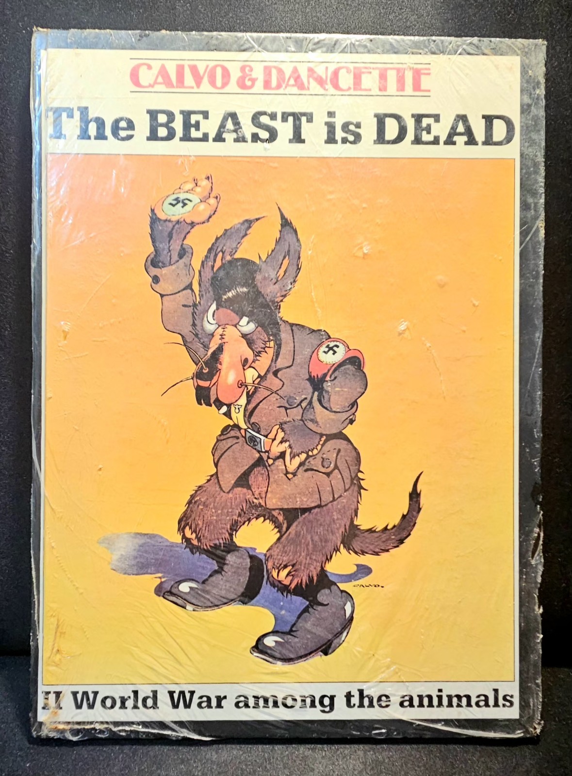 THE BEAST IS DEAD II World War Among The Animals Calvo&Dancette RARE 1984 SEALED