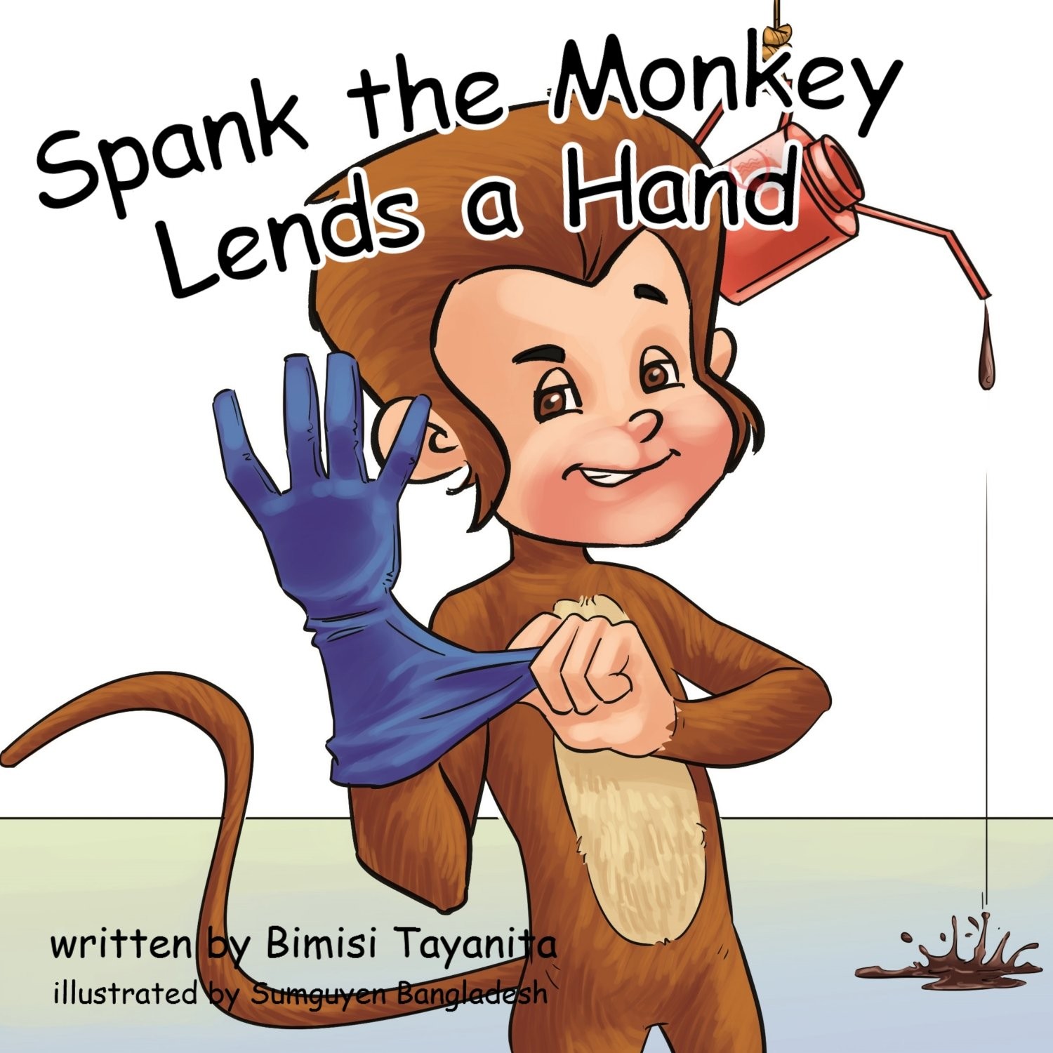 Spank the Monkey Lends a Hand by Bimisi Tayanita