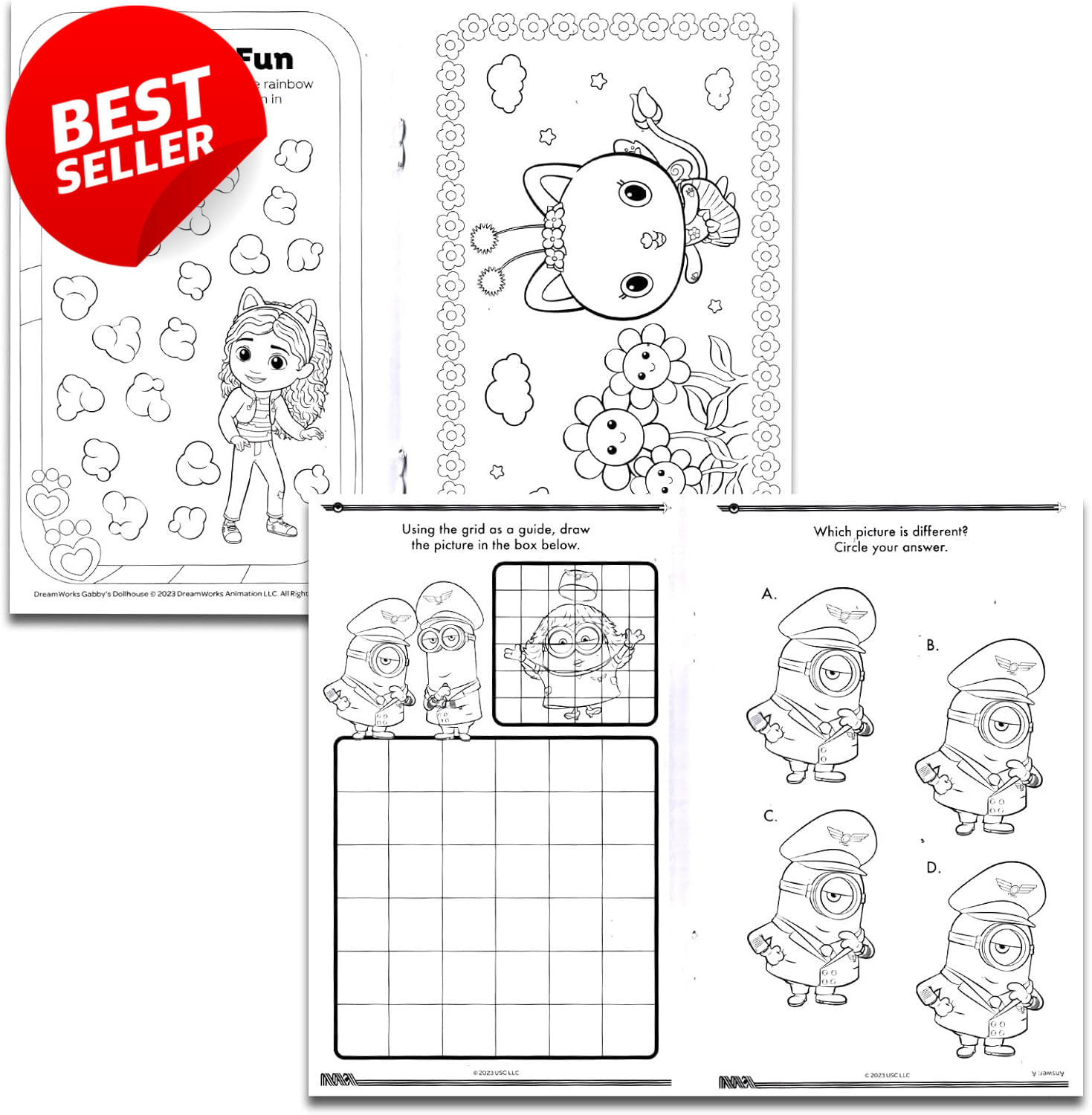 24 Pack Small Coloring Books Kids Bulk Classroom Rewards Party Favors Ages 2-8 –