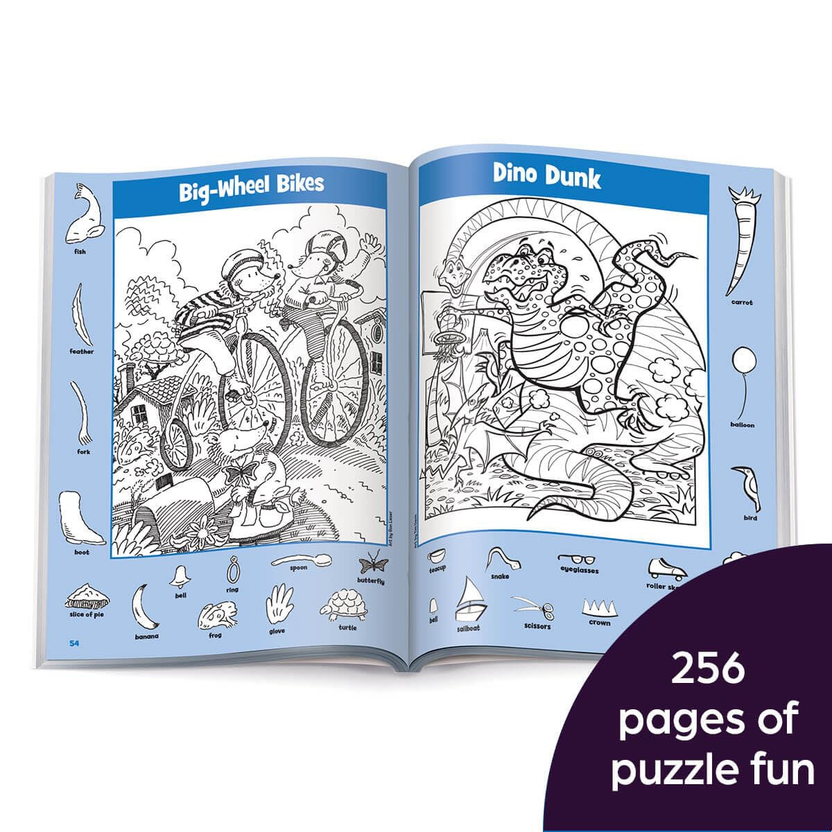 Jumbo Book of Hidden Pictures: Puzzle Activity Book for Kids Packed with More th