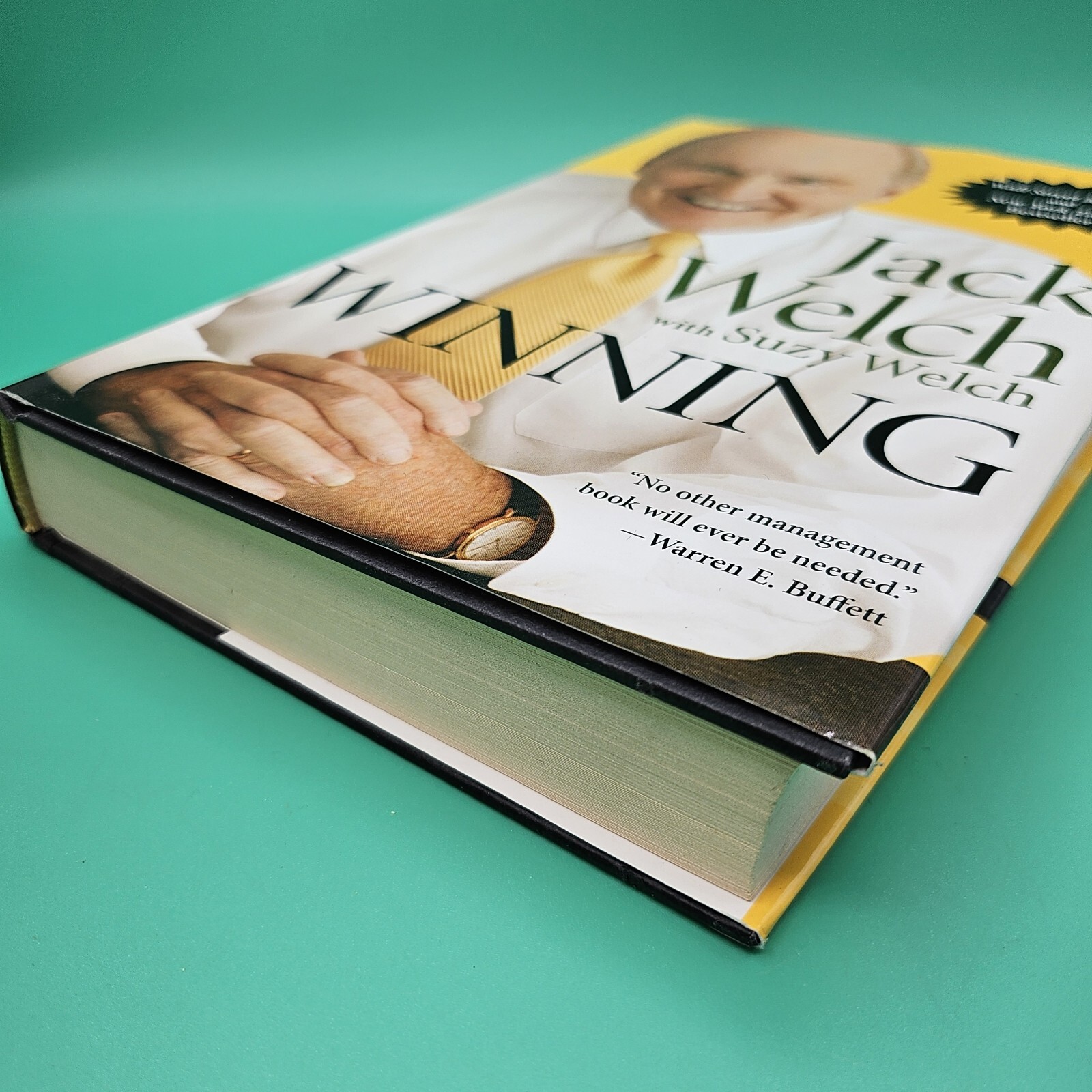 Winning General Electric Jack & Suzy Welch SIGNED 1st 2005 Hardcover EXCELLENT
