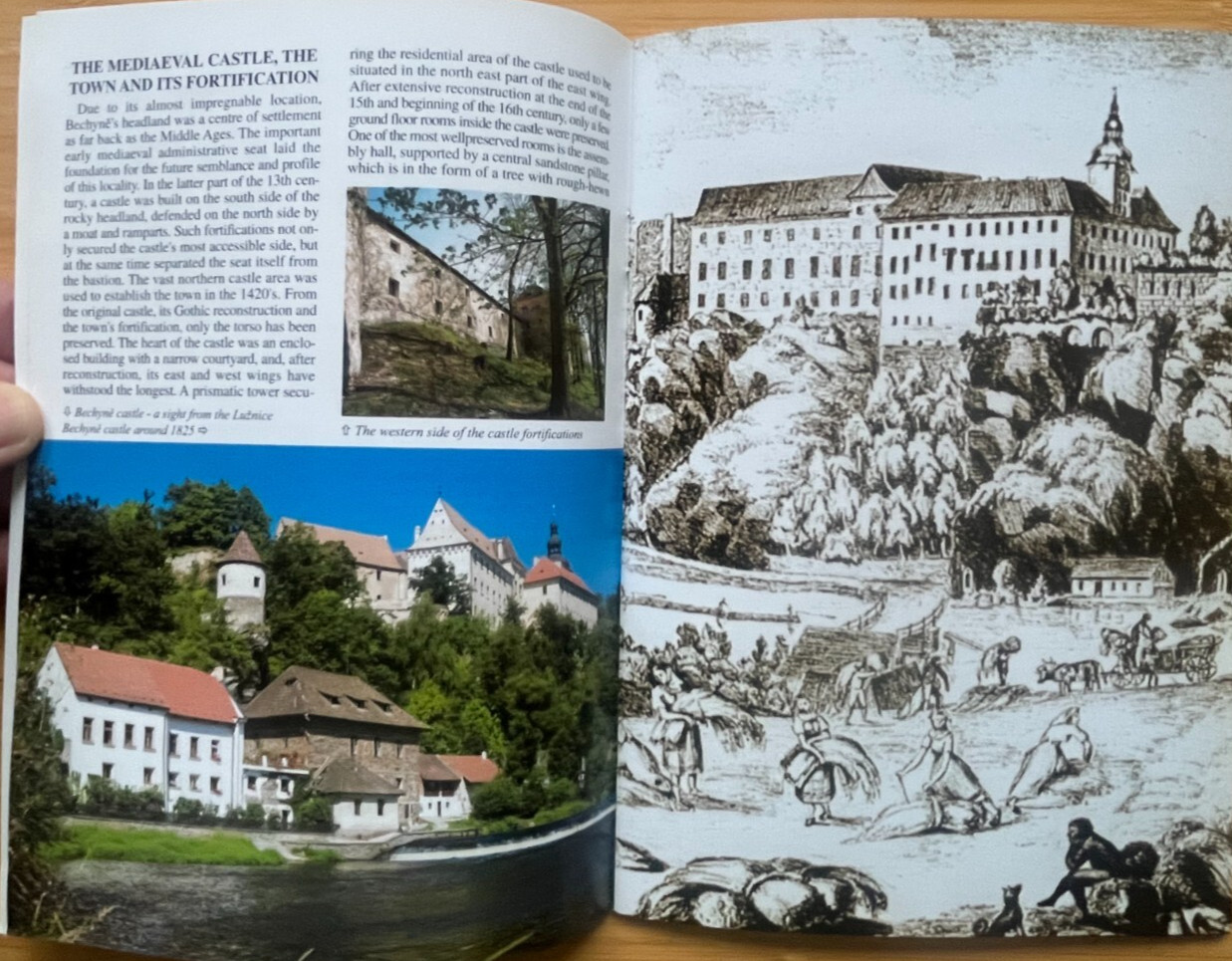 Czech History – Bohemia Travel Guide – Bechyne Town Luznice River Old Photos!