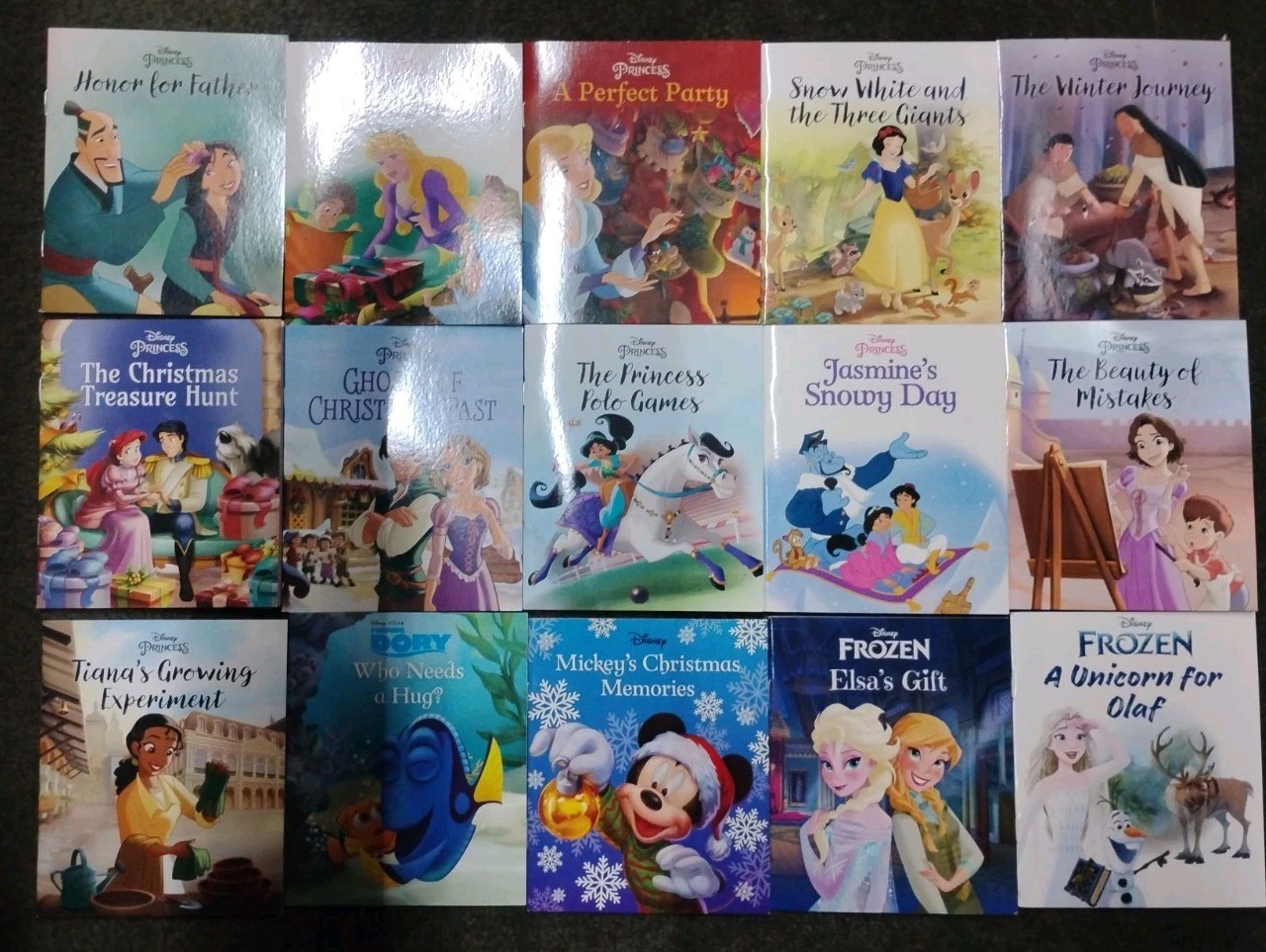 Disney Princess Mini Book Storybook Collection lot of 26 Autumn Publishing 2022