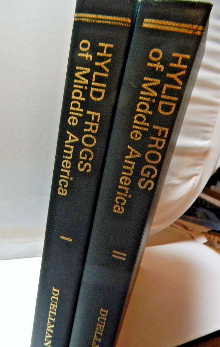 Duellman – Hylid Frogs of Middle America Volumes I & II Hardcover