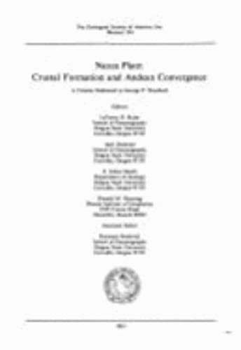 Nazca Plate: Crustal Formation and Andean Convergence: A Volume Dedicated to