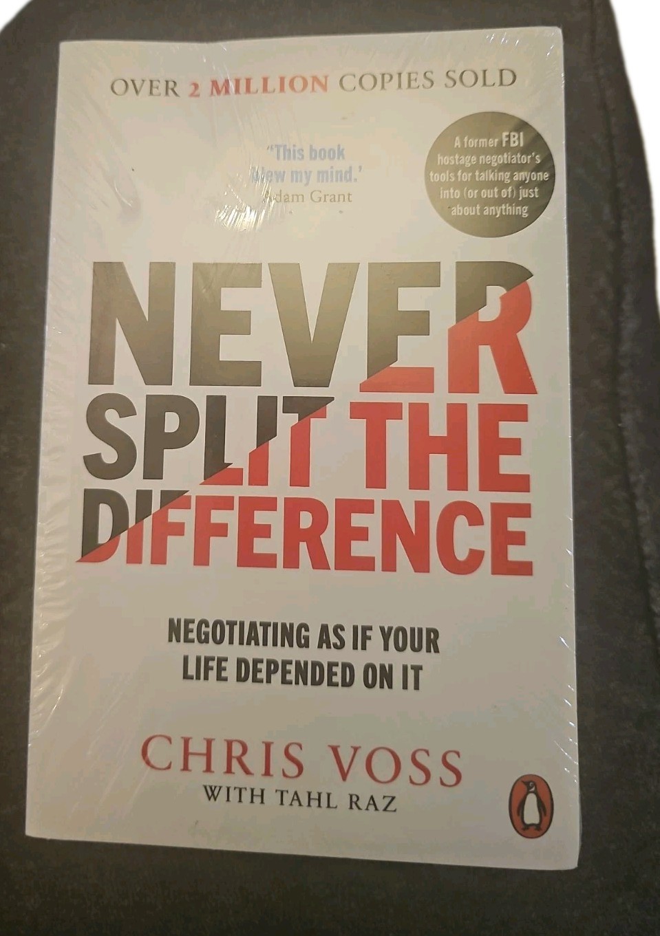 Never Split the Difference by Chris Voss Paperback