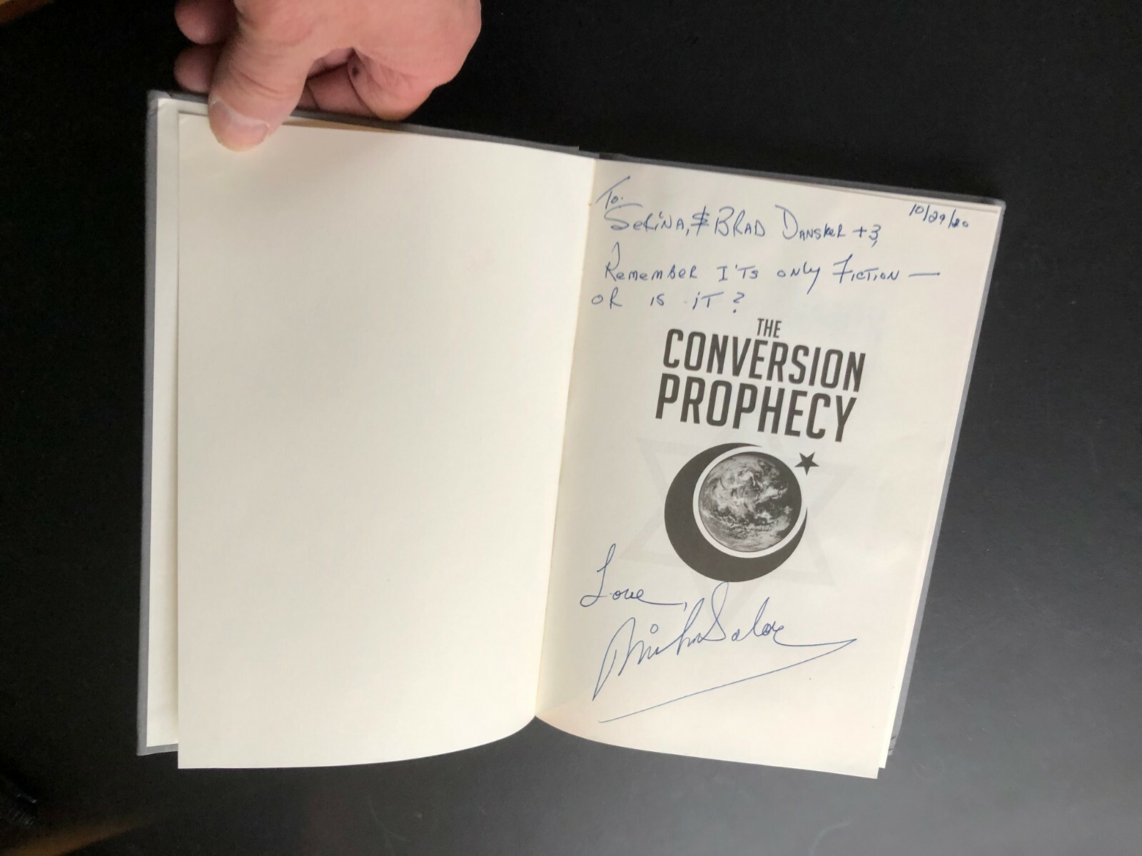 Michael Solomon “The Conversion Prophecy” SIGNED HC Book Made in USA