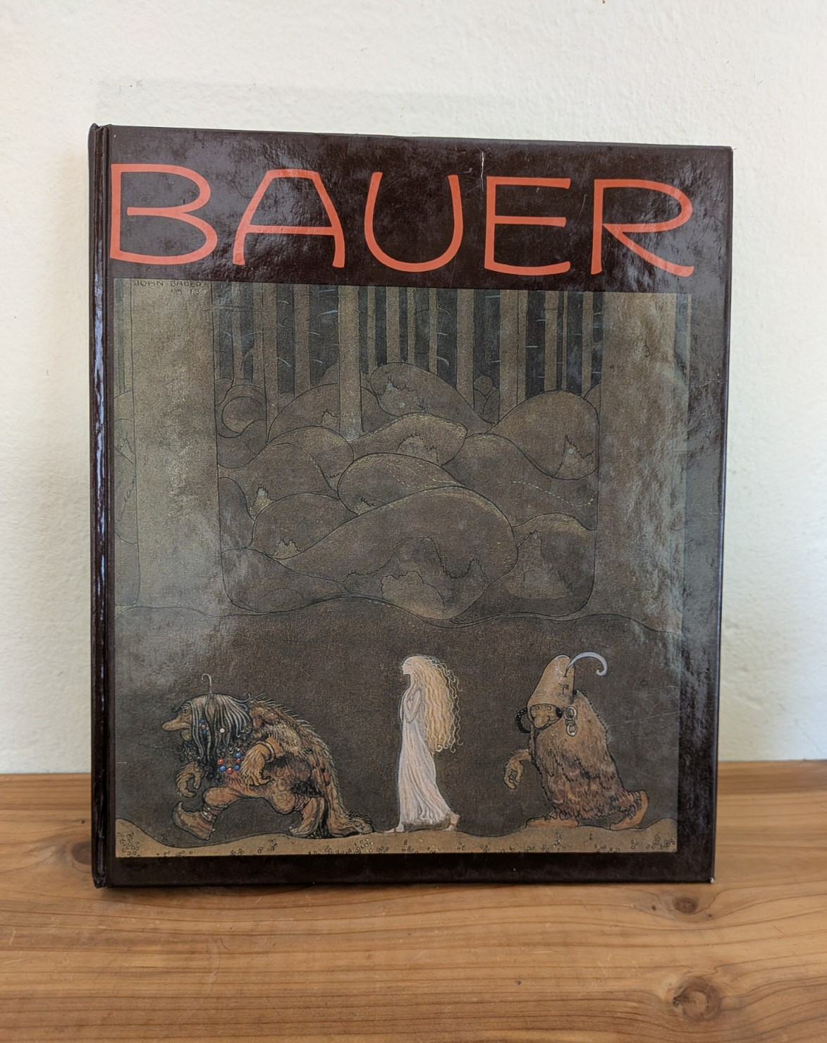 JOHN BAUER – 1981 Nationalmuseum Exhibition Book Hardcover (SWEDISH LANGUAGE)