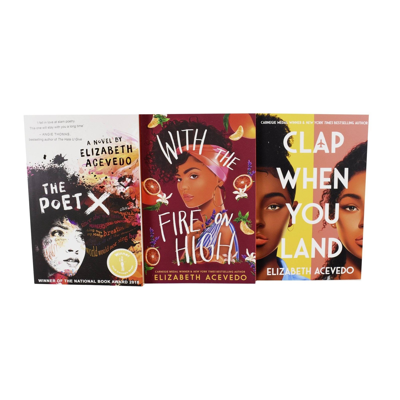 Elizabeth Acevedo 3 Books Collection Set – Ages 14+ – Paperback